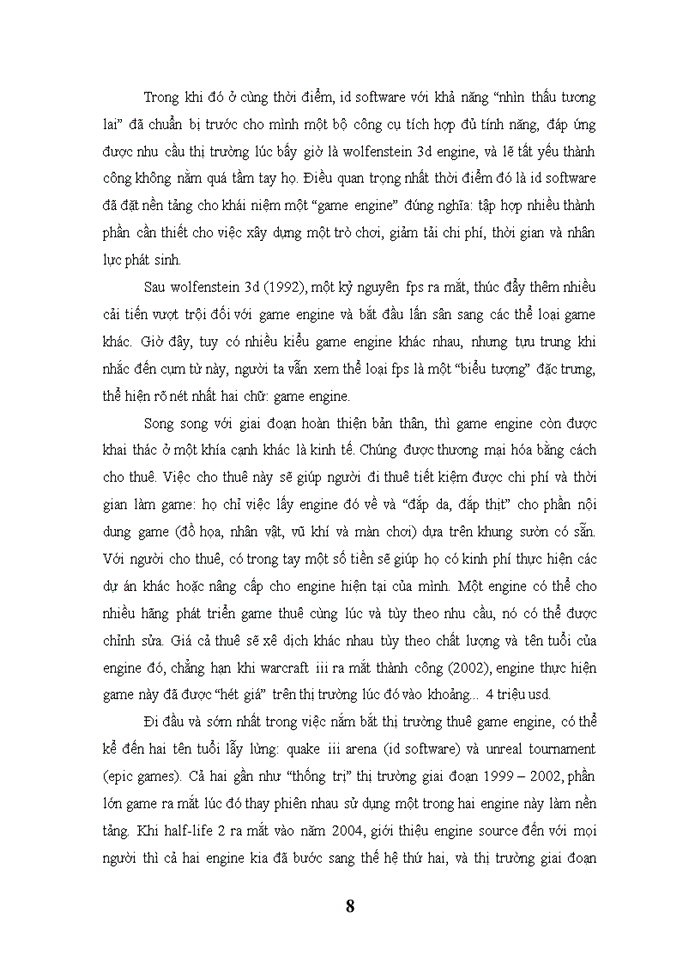 image for page Lý thuyết về game engine và 3d engine