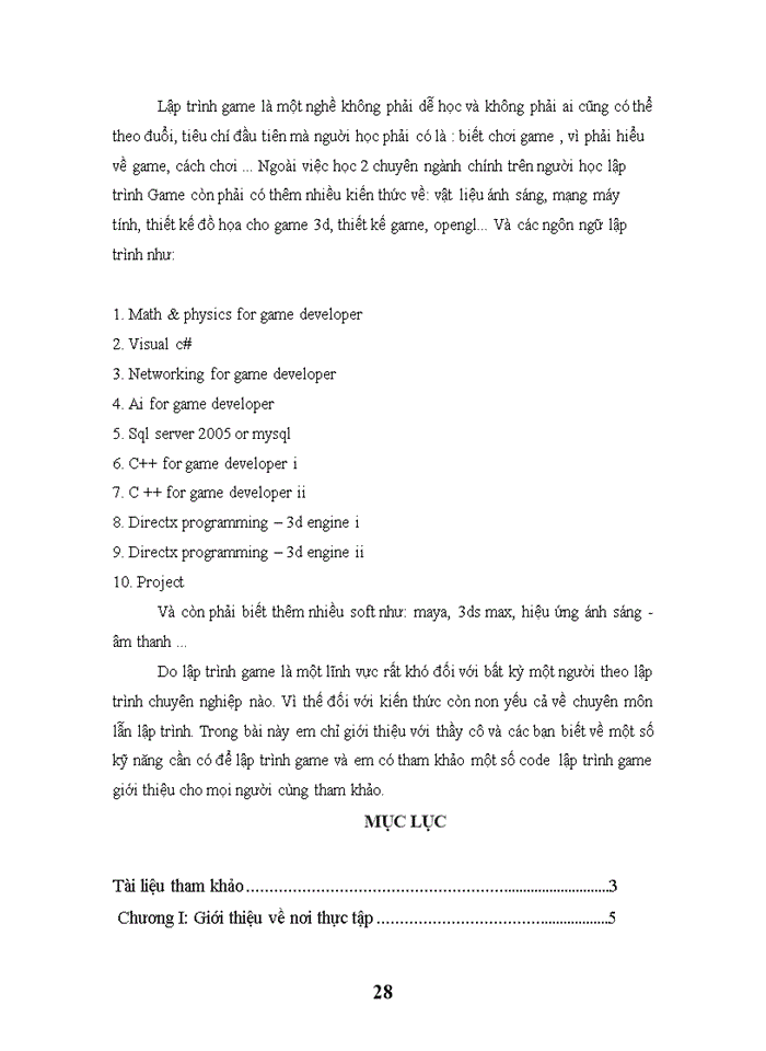 image for page Lý thuyết về game engine và 3d engine