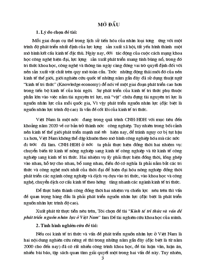 image for page Kinh tế tri thức và vấn đề phát triển nguồn nhân lực ở Việt Nam