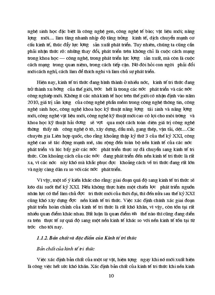 image for page Kinh tế tri thức và vấn đề phát triển nguồn nhân lực ở Việt Nam