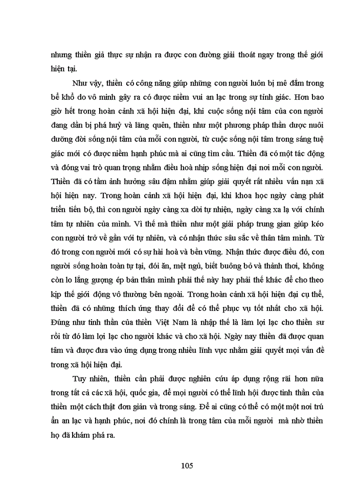 image for page Vài nét về thiền Phật giáo ở Việt Nam và vai trò của nó trong xã hội hiện đại