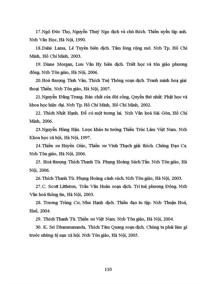 image for page Vài nét về thiền Phật giáo ở Việt Nam và vai trò của nó trong xã hội hiện đại