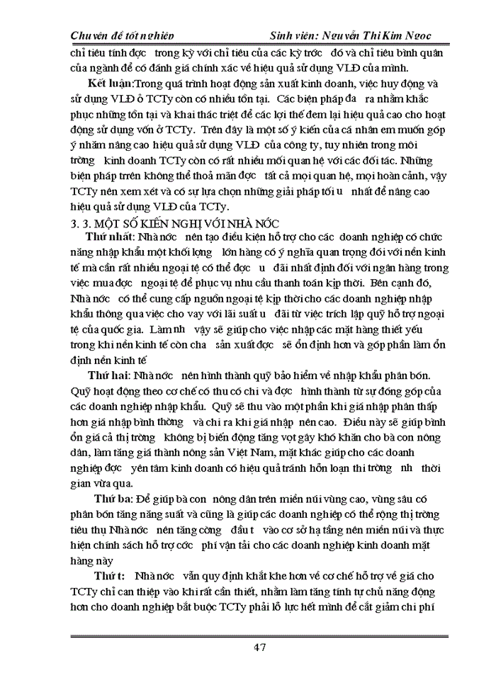 image for page Vốn lưu động và các giải pháp chủ yếu nâng cao hiệu quả tổ chức sử dụng vốn lưu động tại Tổng công ty vật tư nông nghiệp Việt Nam