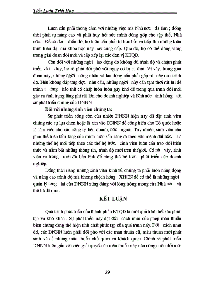 image for page Sự hình thành và phát triển của thành phần Kinh Tế Quốc Doanh dưới cách nhìn của phép mâu thuẫn biện chứng ở nước ta