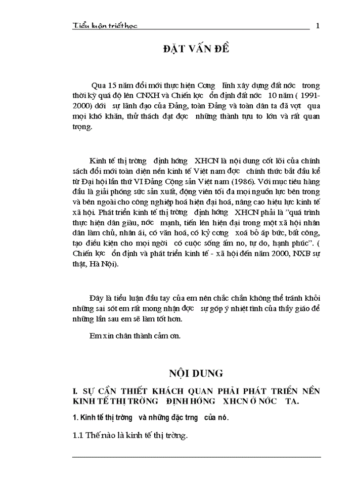 image for page Phương hướng phát triển nền kinh tế thị trường định hướng XHCN ở nước ta.