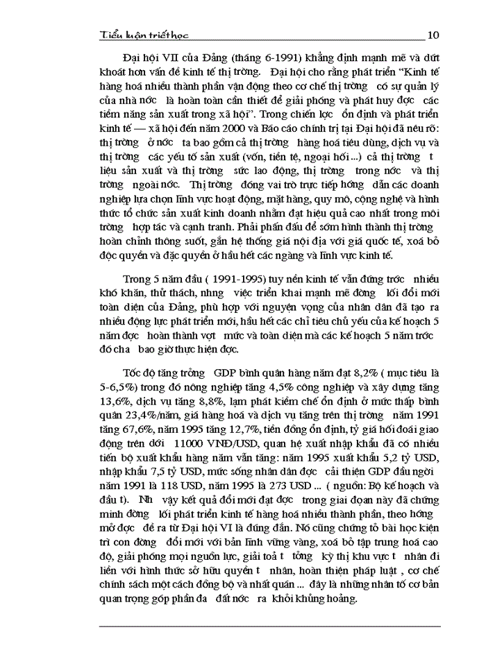 image for page Phương hướng phát triển nền kinh tế thị trường định hướng XHCN ở nước ta.