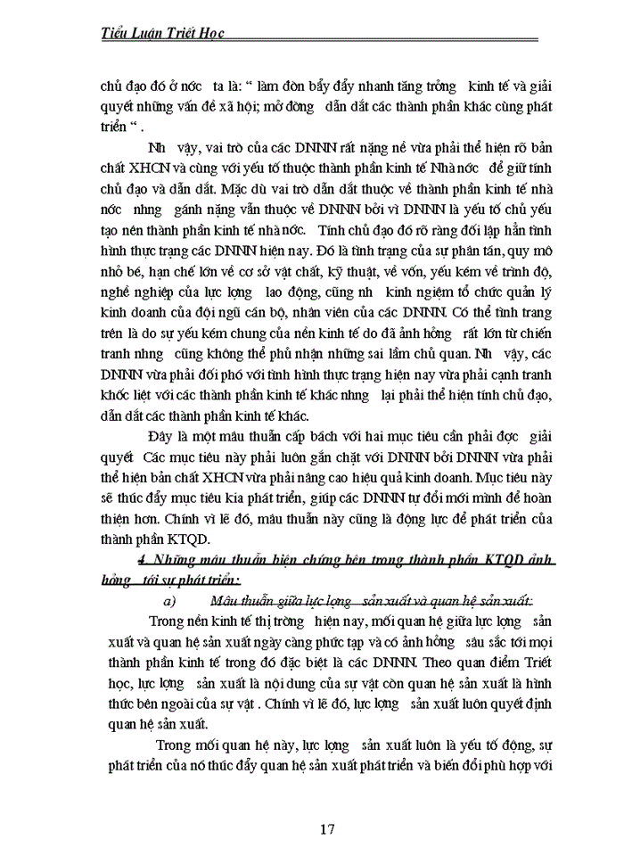 image for page Sự hình thành và phát triển của thành phần Kinh Tế Quốc Doanh dưới cách nhìn của phép mâu thuẫn biện chứng ở nước ta