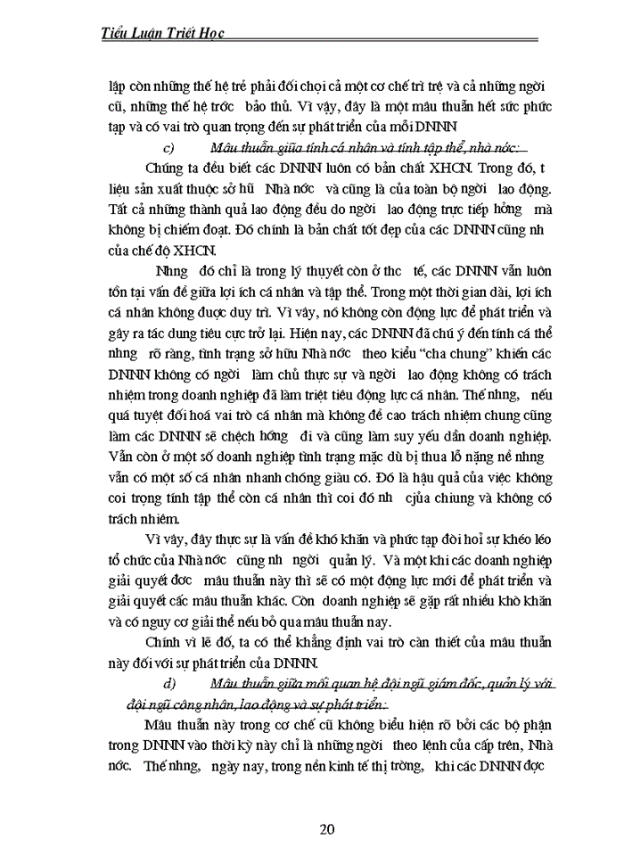 image for page Sự hình thành và phát triển của thành phần Kinh Tế Quốc Doanh dưới cách nhìn của phép mâu thuẫn biện chứng ở nước ta
