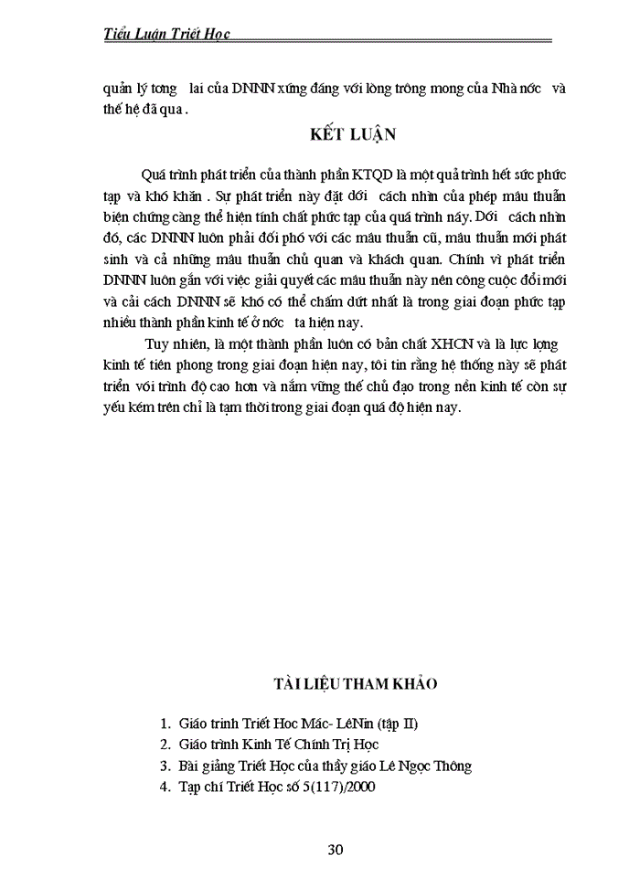image for page Sự hình thành và phát triển của thành phần Kinh Tế Quốc Doanh dưới cách nhìn của phép mâu thuẫn biện chứng ở nước ta