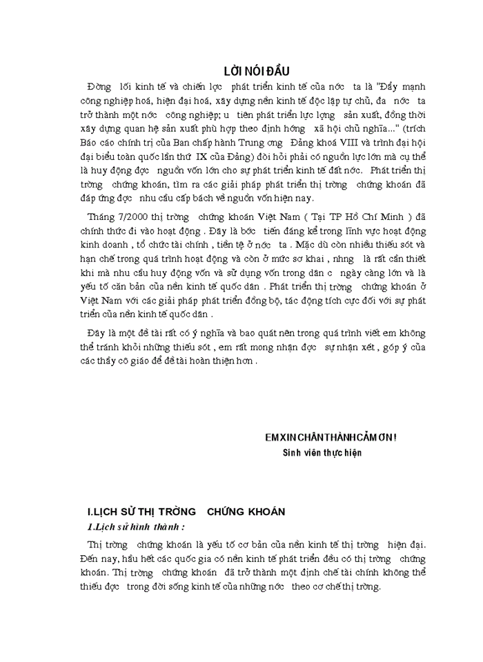 image for page Thực trạng thị trường chứng khoán ở Việt Nam hiện nay.