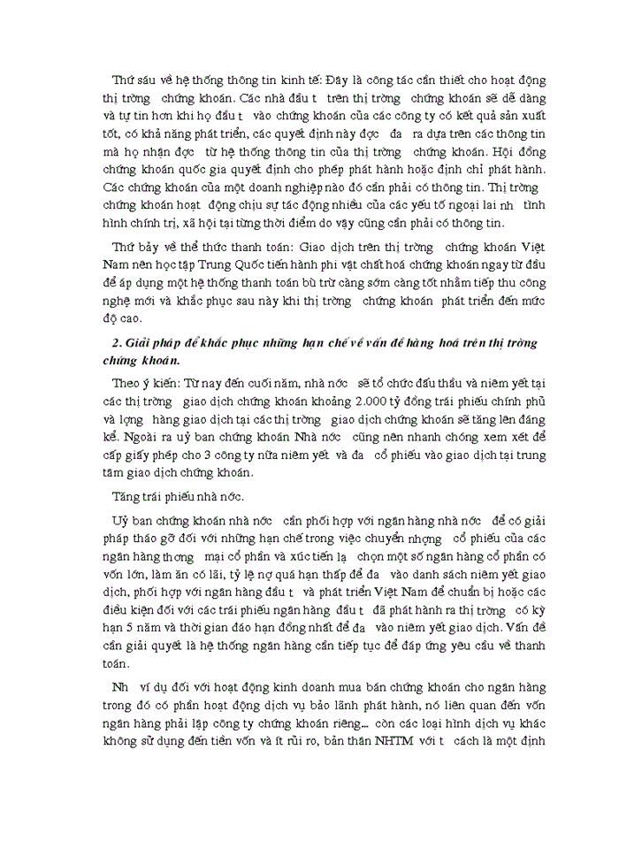 image for page Thực trạng thị trường chứng khoán ở Việt Nam hiện nay.