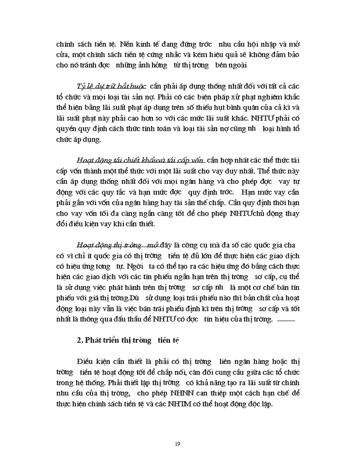 image for page Giải pháp nhằm nâng cao hiệu quả sử dụng công cụ chính sách tiền tệ