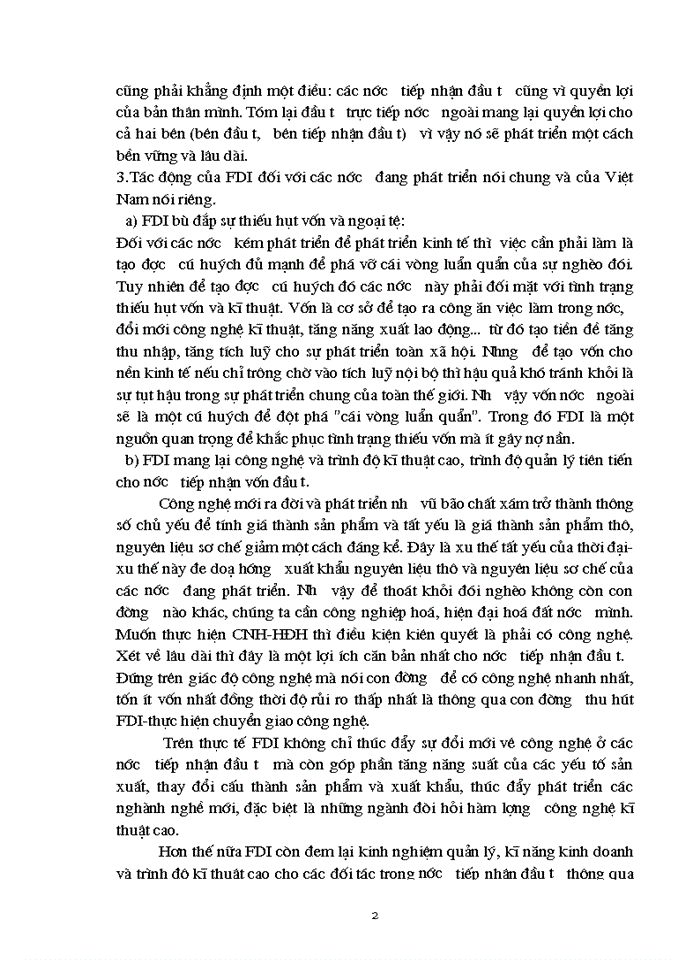 Giải pháp nhằm tăng cường thu hút fdi vào kcn- kcx