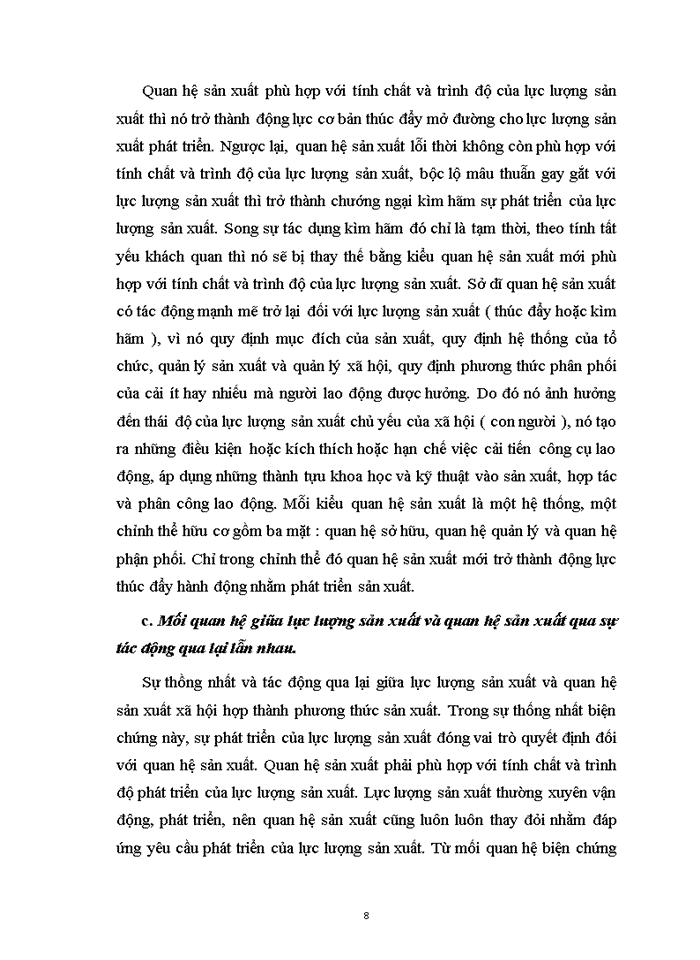 image for page Mối quan hệ biện chứng giữa lực lượng sản xuất và quan hệ sản xuất trong thời kỳ quá độ lên Chủ nghĩa Xó hội ở Việt Nam