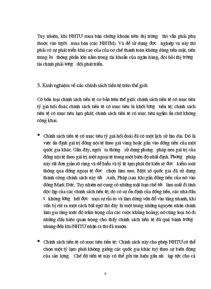 image for page Giải pháp nhằm nâng cao hiệu quả sử dụng công cụ chính sách tiền tệ