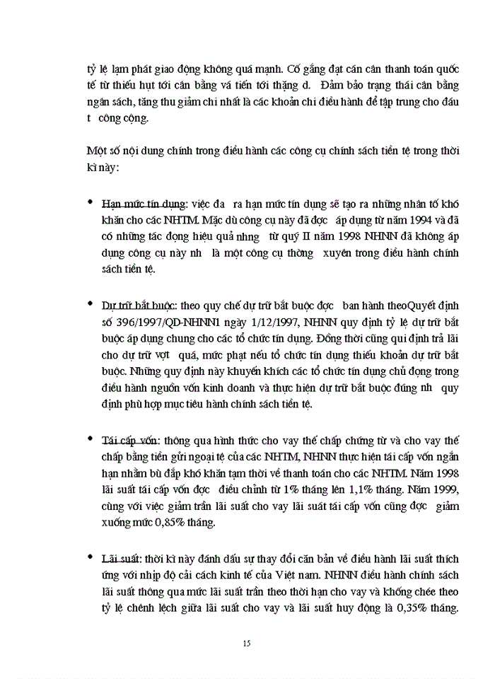 image for page Giải pháp nhằm nâng cao hiệu quả sử dụng công cụ chính sách tiền tệ