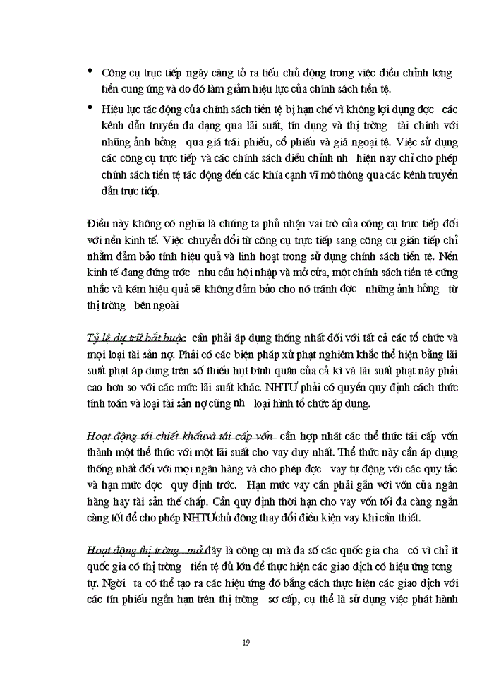 image for page Giải pháp nhằm nâng cao hiệu quả sử dụng công cụ chính sách tiền tệ