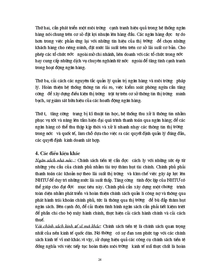 image for page Giải pháp nhằm nâng cao hiệu quả sử dụng công cụ chính sách tiền tệ