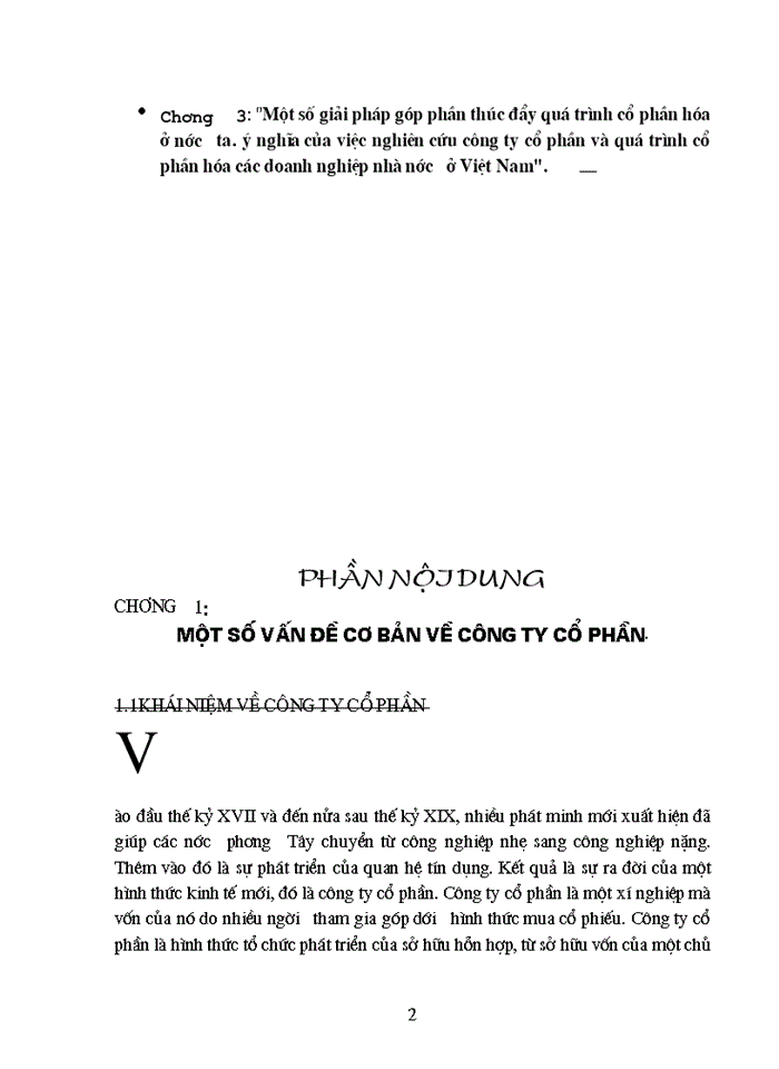 Vai trò của công ty cổ phần trong  phát triển kinh tế