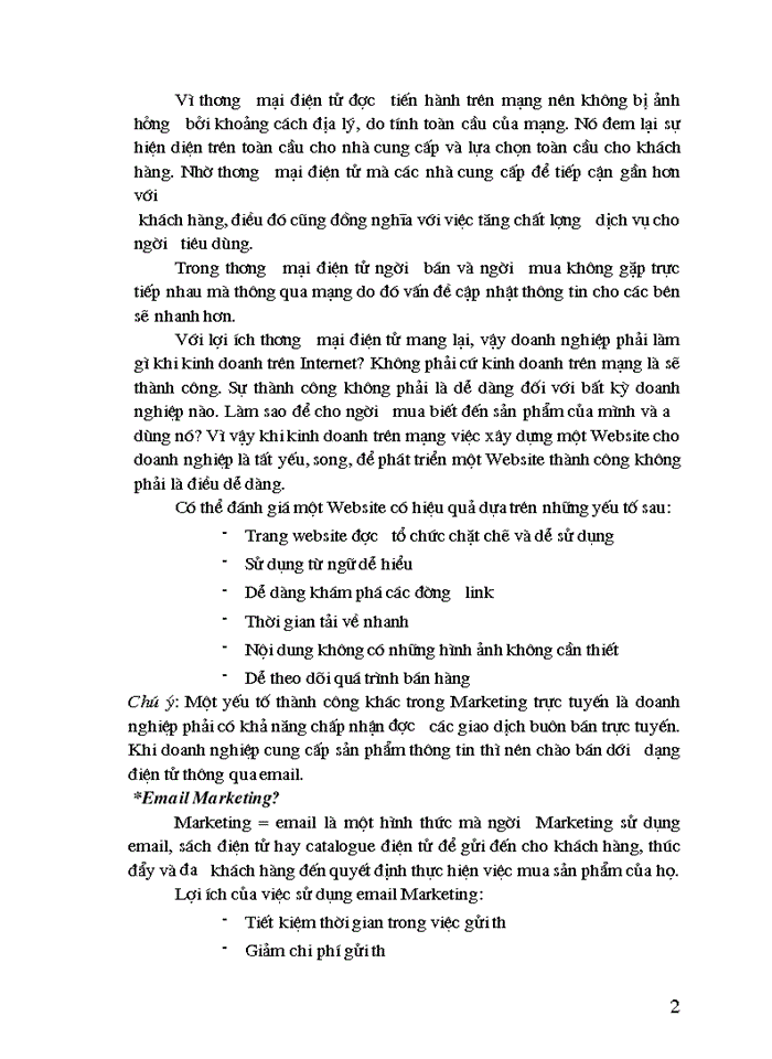 image for page Marketing trong thương mại điện tử