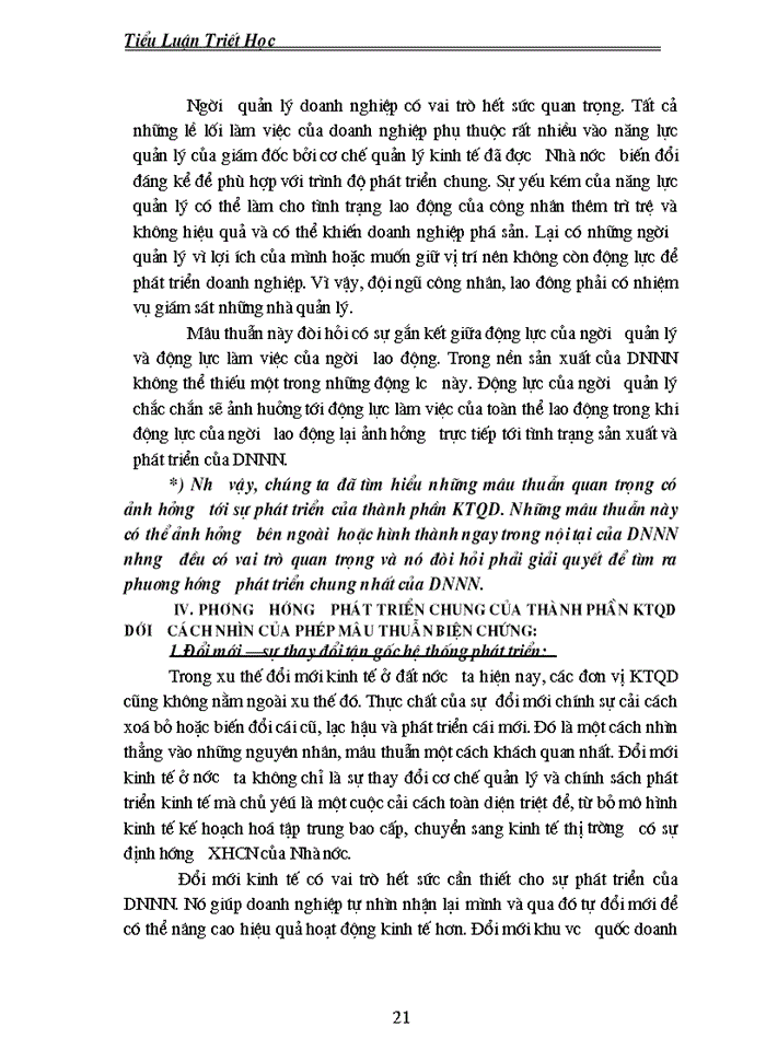 image for page Sự hình thành và phát triển của thành phần Kinh Tế Quốc Doanh dưới cách nhìn của phép mâu thuẫn biện chứng ở nước ta