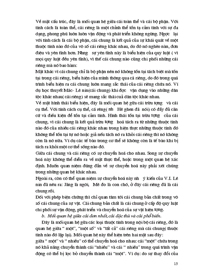 image for page Các cặp phạm trù cơ bản của phép biện chứng duy vật