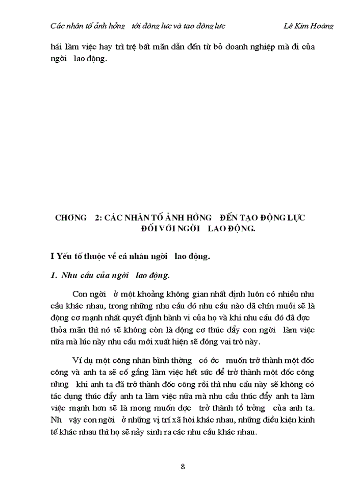 image for page Các nhân tố ảnh hưởng tới động lực và tạo động lực