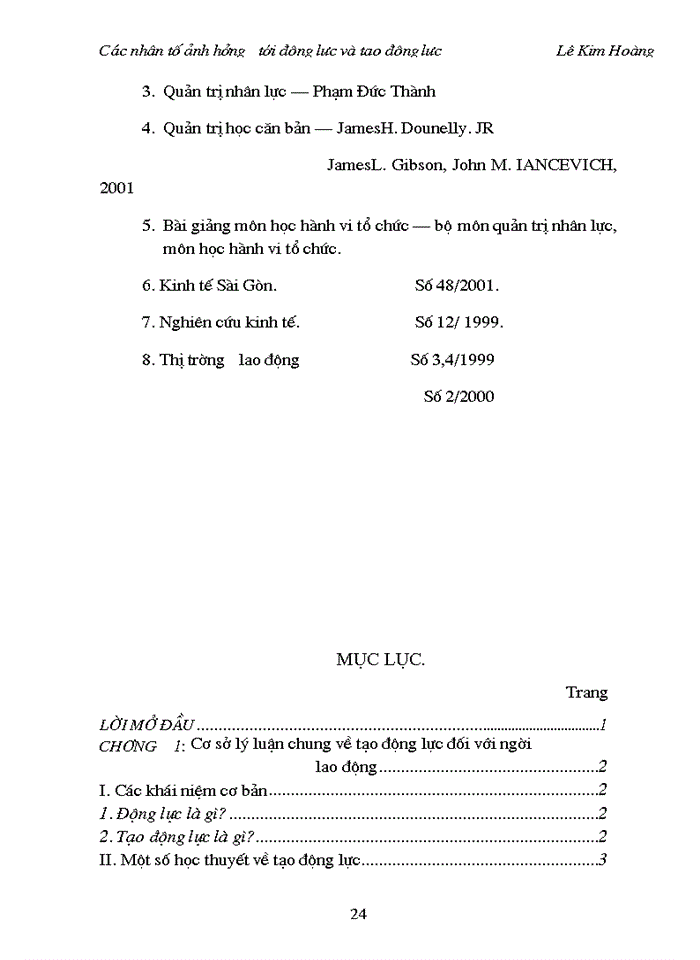 image for page Các nhân tố ảnh hưởng tới động lực và tạo động lực
