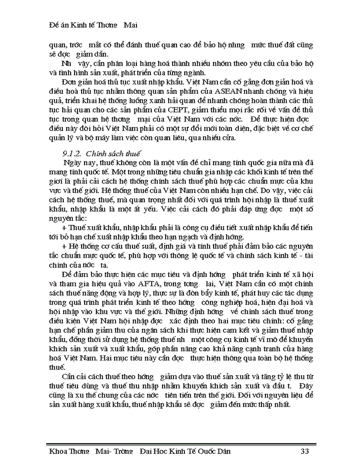 image for page Thúc đẩy xuất khẩu hàng hoá của Việt Nam trong điều kiện thực hiện lộ trình AFTA-CEPT