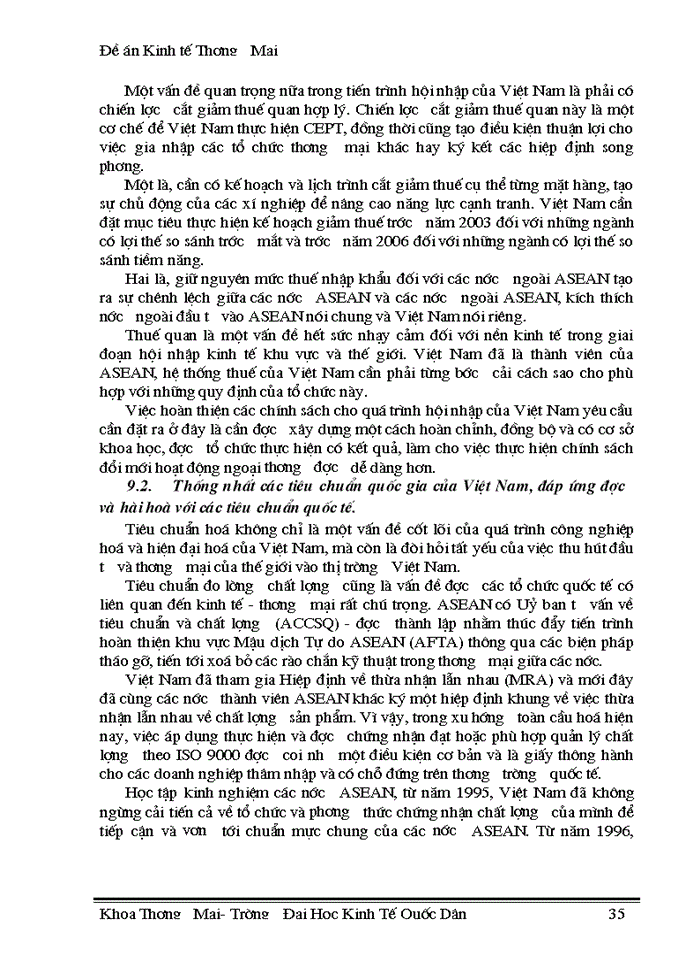 image for page Thúc đẩy xuất khẩu hàng hoá của Việt Nam trong điều kiện thực hiện lộ trình AFTA-CEPT