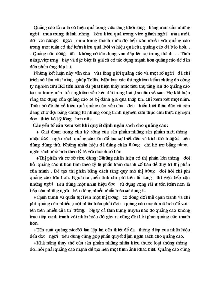 image for page Tiến trình thiết lập một chương trình quảng cáo có hiệu quả, ứng dụng cho bột giặt OMO