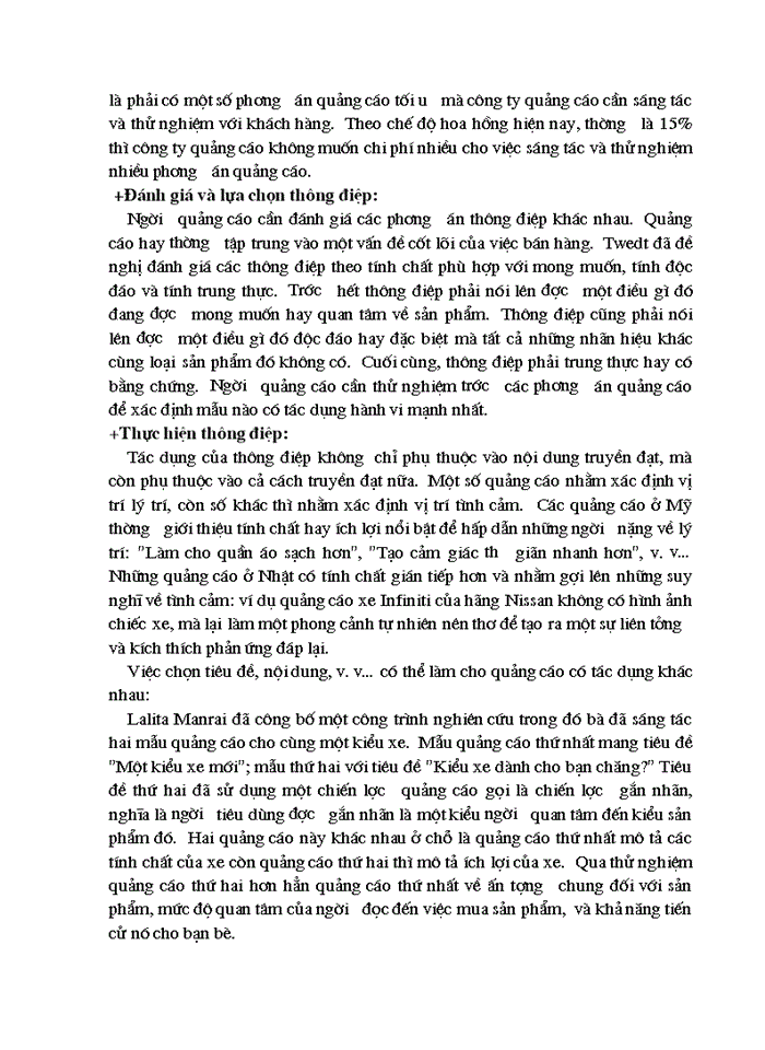 image for page Tiến trình thiết lập một chương trình quảng cáo có hiệu quả, ứng dụng cho bột giặt OMO