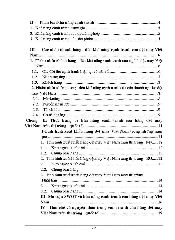 image for page Giải pháp nhằm nâng cao khả năng cạnh tranh của hàng dệt may Việt Nam trên thị trường quốc tế