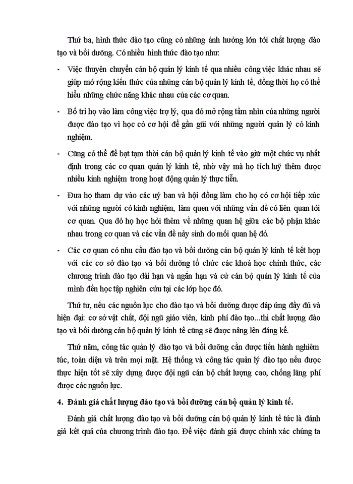 image for page Nâng cao chất lượng đào tạo và bồi dưỡng cán bộ quản lý kinh tế ở nước ta hiện nay