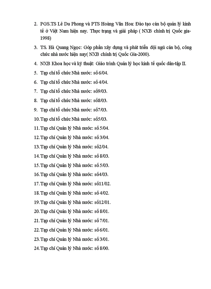 image for page Nâng cao chất lượng đào tạo và bồi dưỡng cán bộ quản lý kinh tế ở nước ta hiện nay