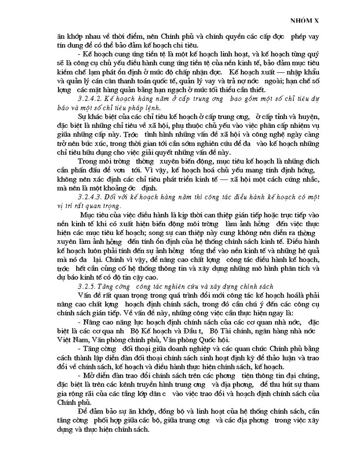 image for page Những đổi mới trong công tác KHH ở Việt Nam và những phương hướng tiếp tục đổi mới công tác KHH ở Việt Nam.
