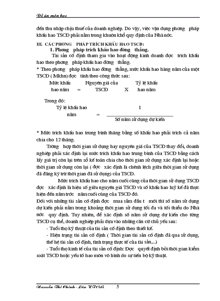 image for page Một số vấn đề về khấu hao TSCĐ trong doanh nghiệp