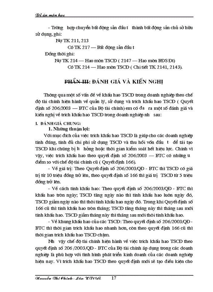 image for page Một số vấn đề về khấu hao TSCĐ trong doanh nghiệp