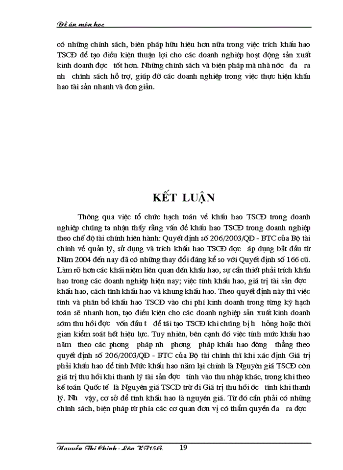 image for page Một số vấn đề về khấu hao TSCĐ trong doanh nghiệp