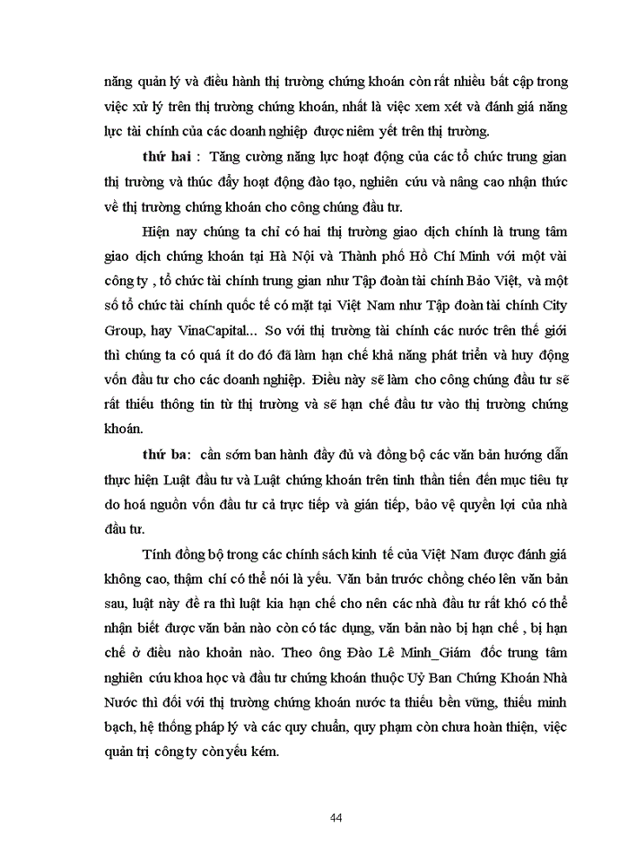 image for page Đào tạo và nâng cao kiến thức về thị trường chứng khoán cho công chúng.