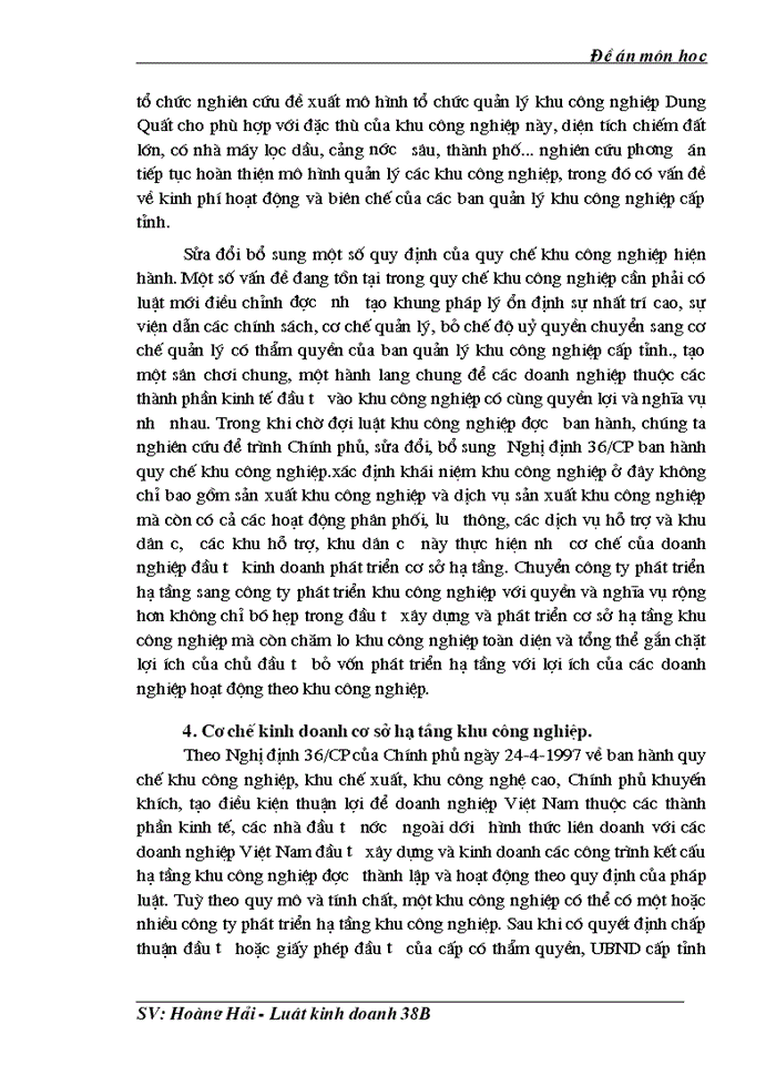 image for page Mở rộng và nâng cao hiệu quả của việc hình thành xây dựng phát triển và quản lý khu công nghiệp.