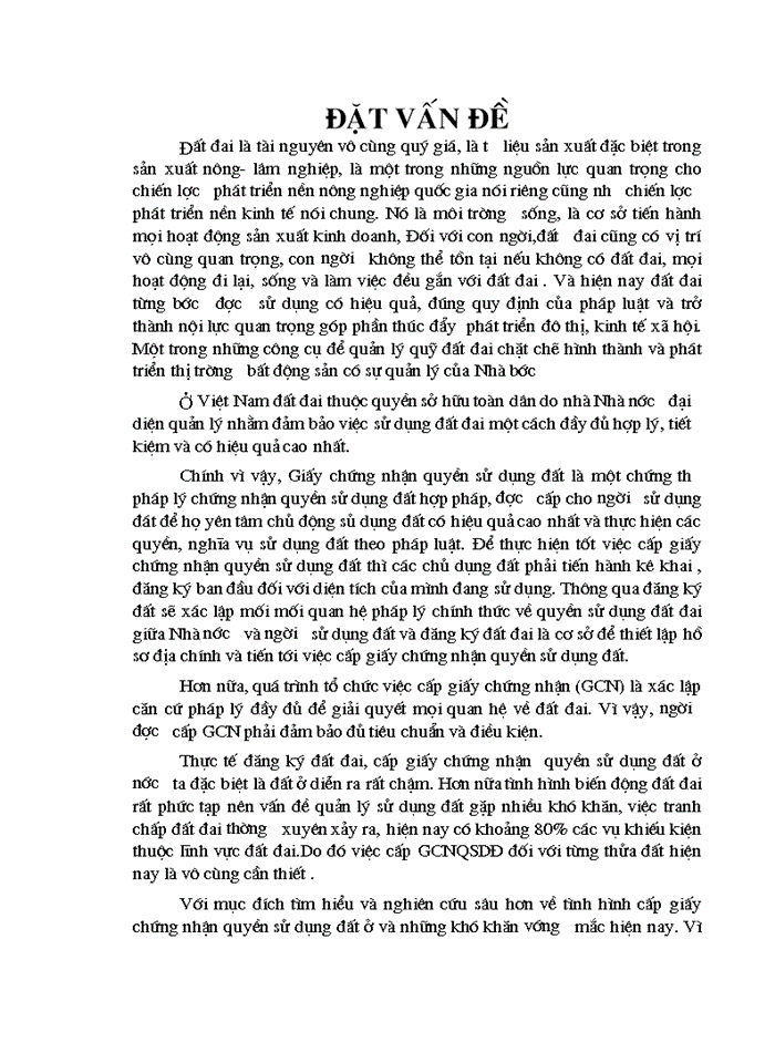 image for page Cơ sở khoa học của việc cấp GCNQSDĐ ở cho hộ gia đình cá nhân đang sử dụng đất