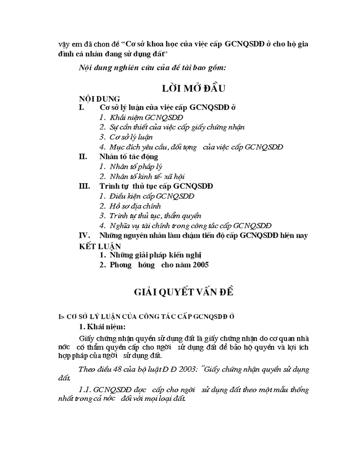image for page Cơ sở khoa học của việc cấp GCNQSDĐ ở cho hộ gia đình cá nhân đang sử dụng đất