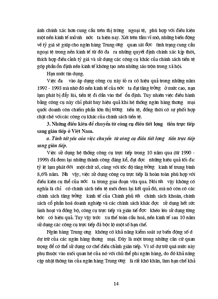 image for page Phương hướng và giải pháp hoàn thiện chính sách tiền tệ ở Việt Nam