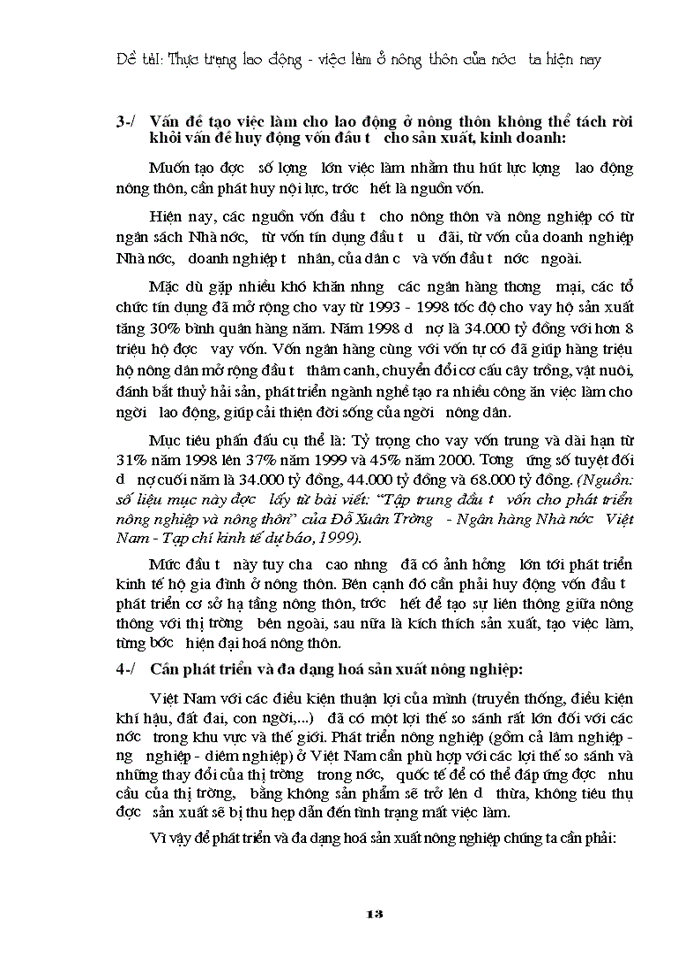 image for page Thực trạng lao động - việc làm ở nông thôn của nước ta hiện nay