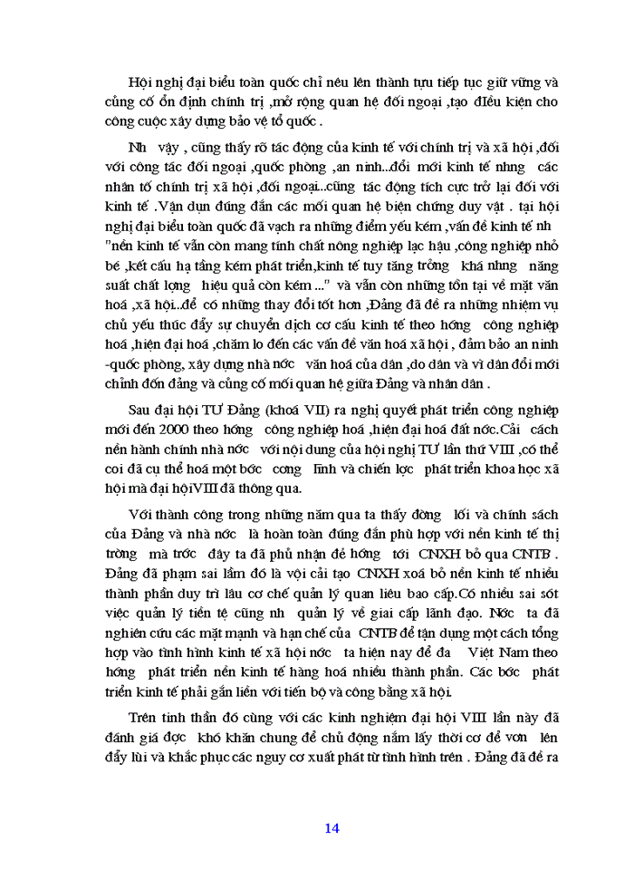 image for page Mối quan hệ giữa vật chất và ý thức trong việc xây dựng nền kinh tế mới hiện nay ở nước ta
