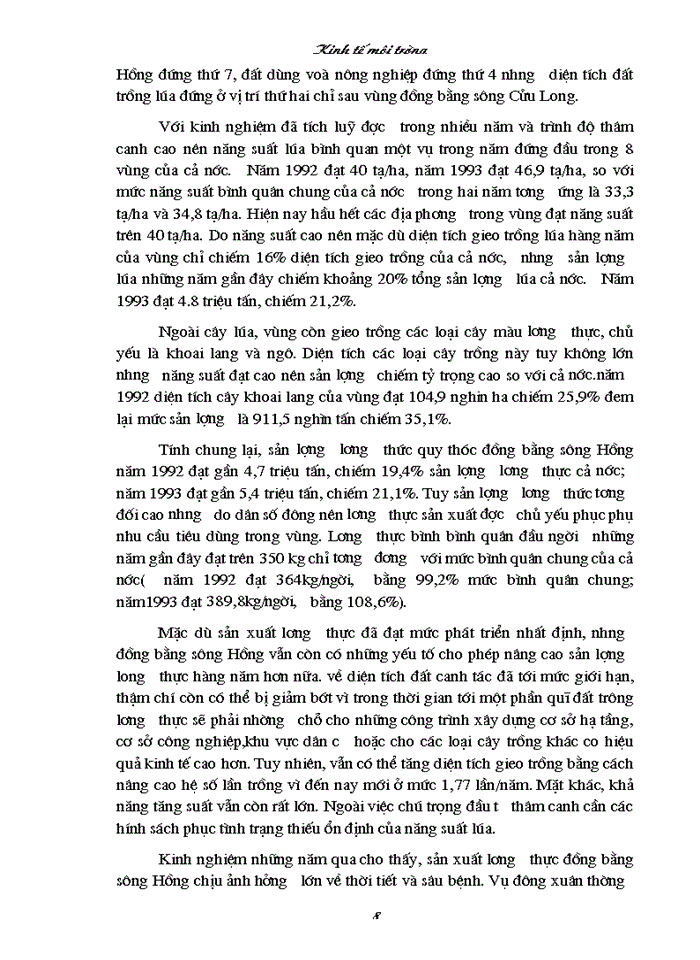 image for page Vai trò của đồng bằng sông Hồng đối với quá trình phát triển kinh tế đất nước