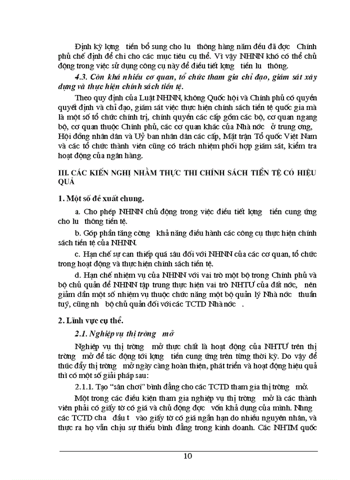 image for page Nhtw - vai trò của NHTƯ trong việc kiểm soát tiền tệ ở Việt nam