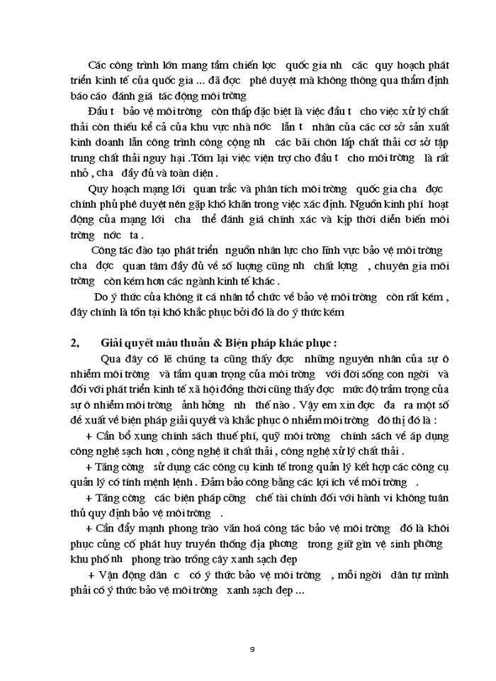 image for page Vận dụng cặp phạm trù nguyên nhân kết quả để nói về vấn đề ô nhiễm môi trường đô thị