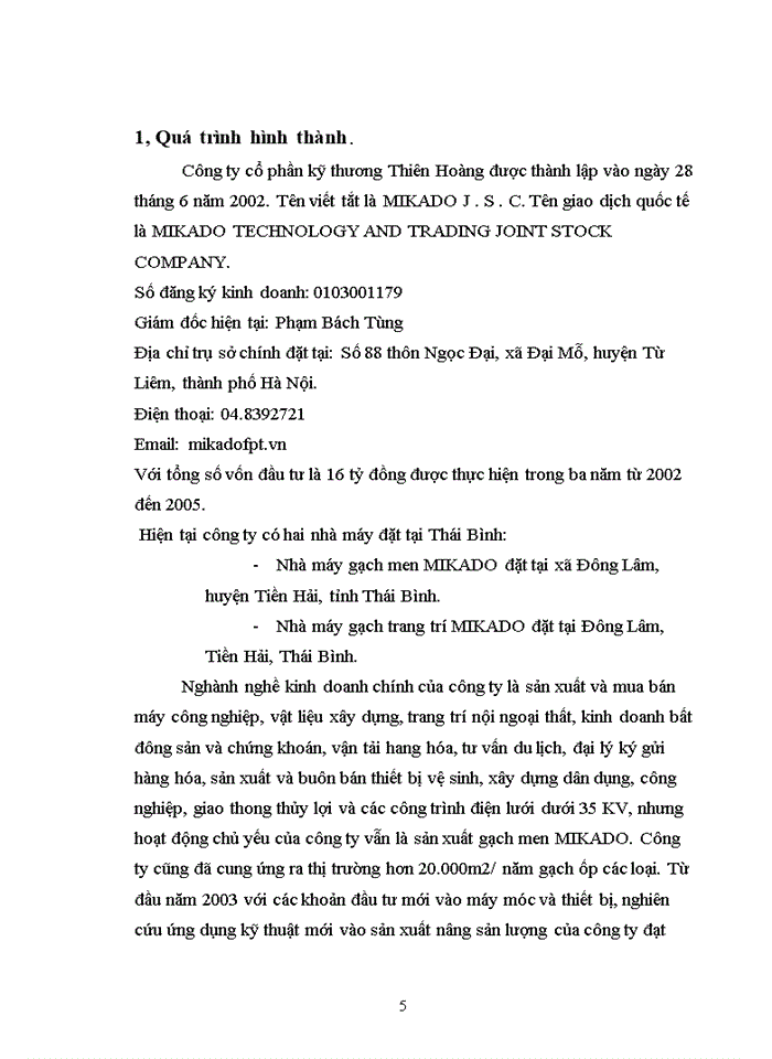 image for page Thực trạng và một số biện pháp nâng cao công tác đào tạo và phát triển nguồn nhân lực tại công ty cổ phần Kỹ Thương Thiên Hoàng.